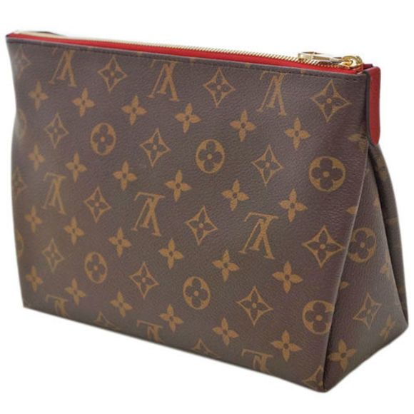 Louis Vuitton Monogram Palace Vanity Case Cosmetic Pouch Clutch Daily Pouch - Picture 6 of 8